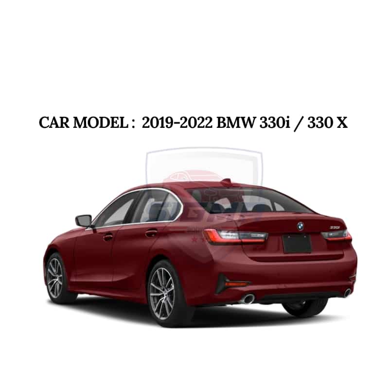 2019-2022 BMW 330i / 330i X Rear Bumper Cover Without Sensor Holes - Image 2
