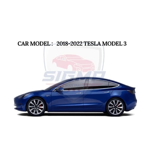 2017-2023 Tesla Model 3 Front Door Shell Panel Left Driver Side 1081421-E0-C - Image 2