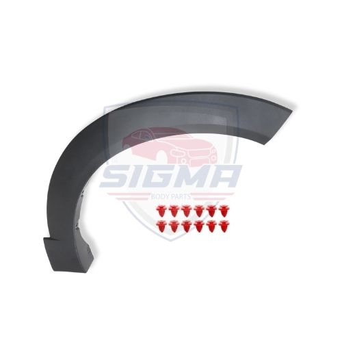 2020-2025 Mazda CX-30 Front Fender Flare With Clips Right Passenger Side - Image 7