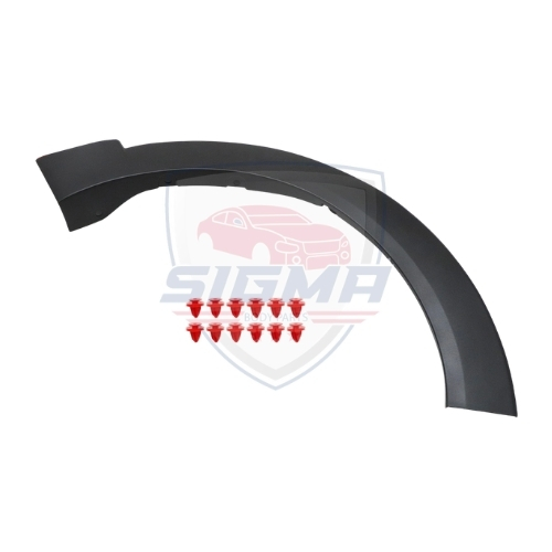 2020-2025 Mazda CX-30 Front Fender Flare With Clips Right Passenger Side - Image 2