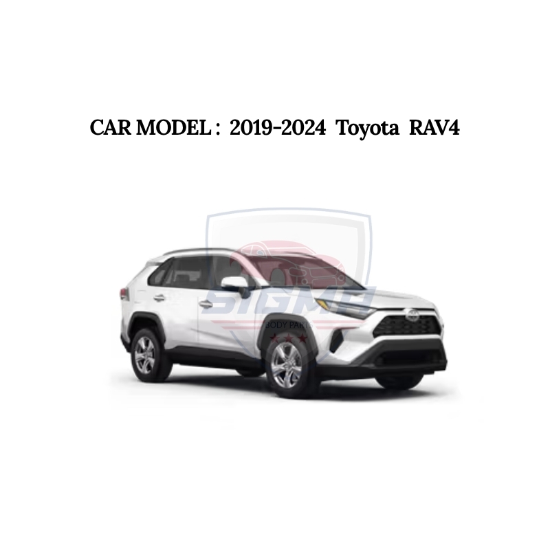 2019-2024 Toyota Rav4 Right Passenger Side Front Bumper Fog Light Cover - Image 6