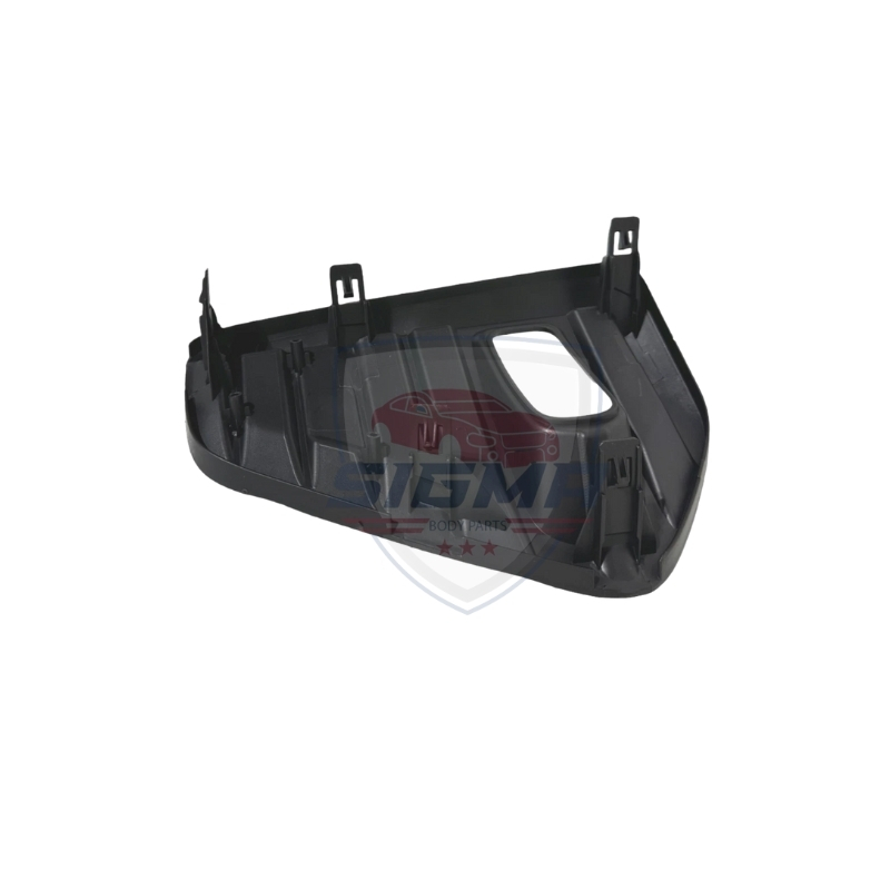 2021-2023 Nissan Kicks Right Front Side Bumper Fog Light Cover Gloss Black - Image 3