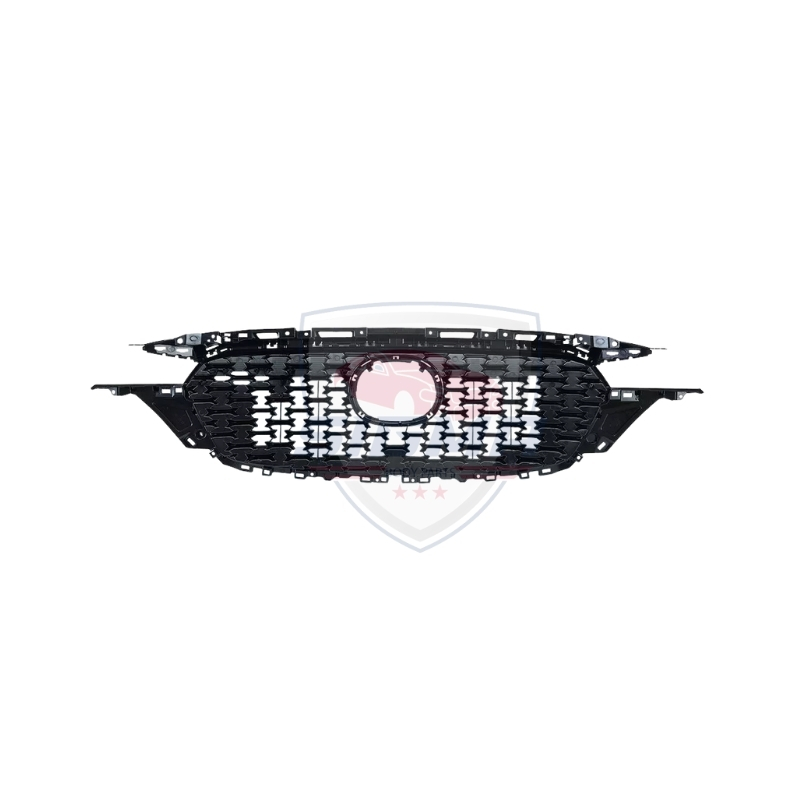 2022-2023 Mazda CX-5 Front Bumper Grille Black With Chrome Trims - Image 6